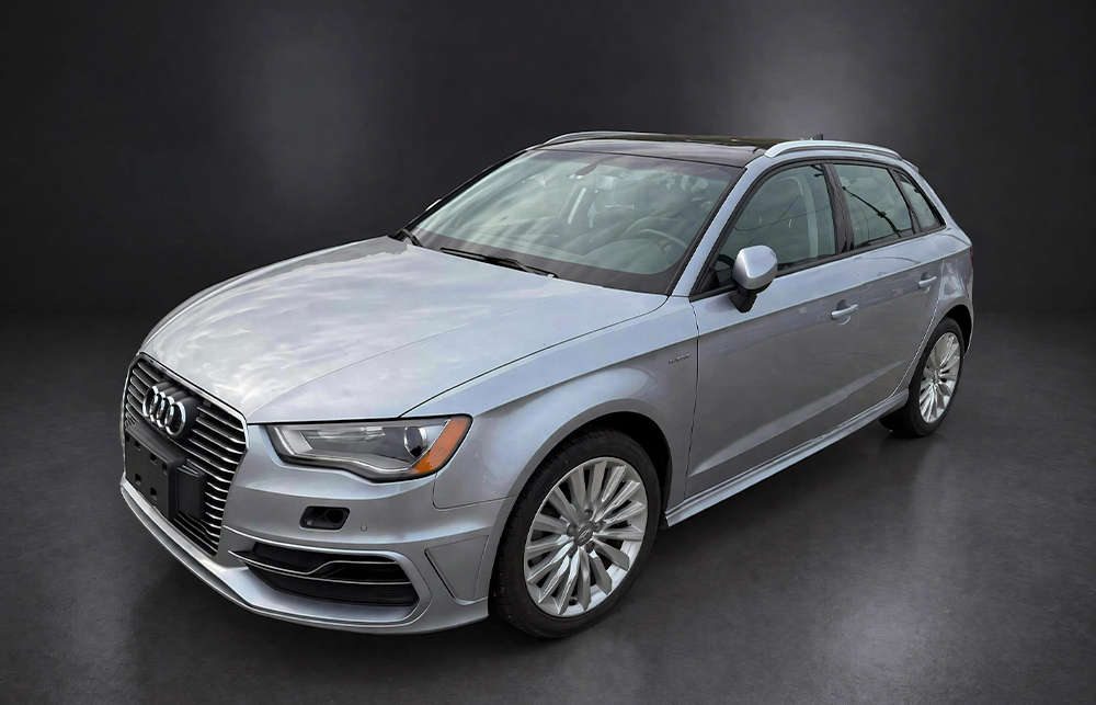 Silver Audi A3 car rental in Tirana Albania