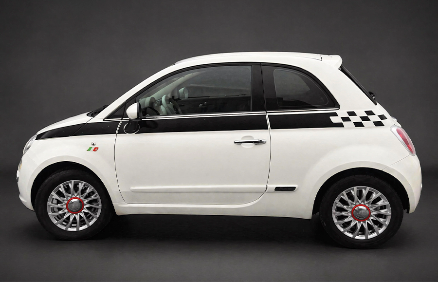 Fiat 500 car rental in Tirana Albania